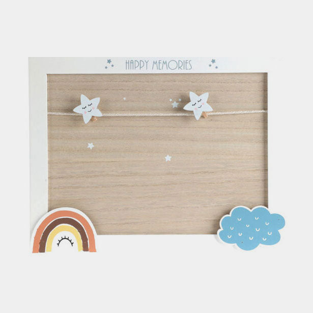 Memo board MDF regnbue