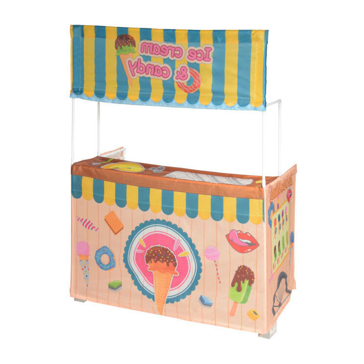 Børns legetelt til Ice Cream Stall Shop, 123 cm
