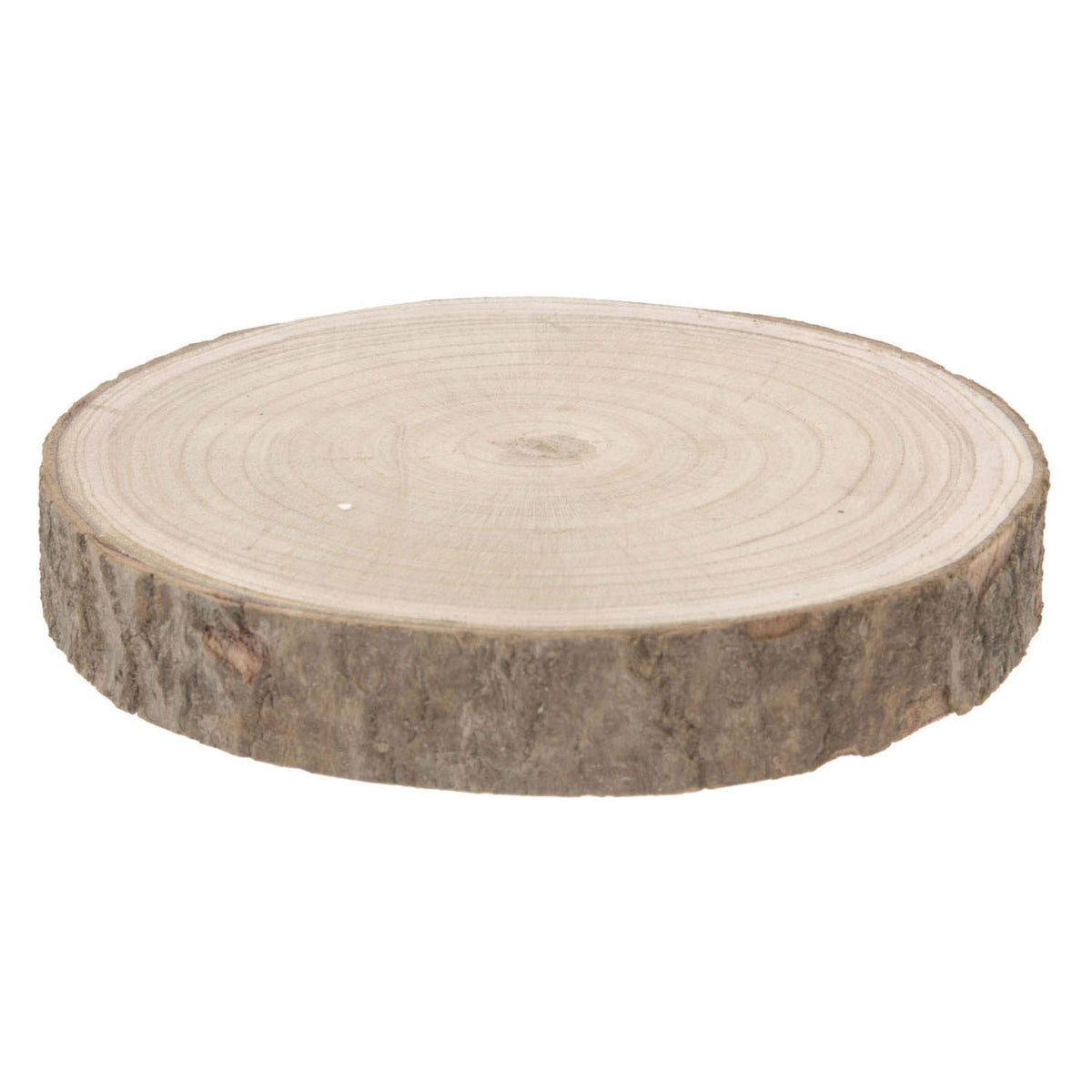 Træskive med bark 18-23cm