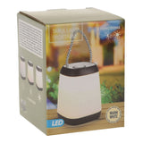 Home styling bordlampe bærbar LED sort 9x12cm