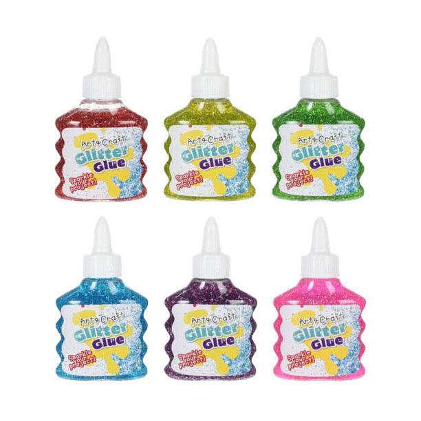 Glitterlim i flaske, 90ml