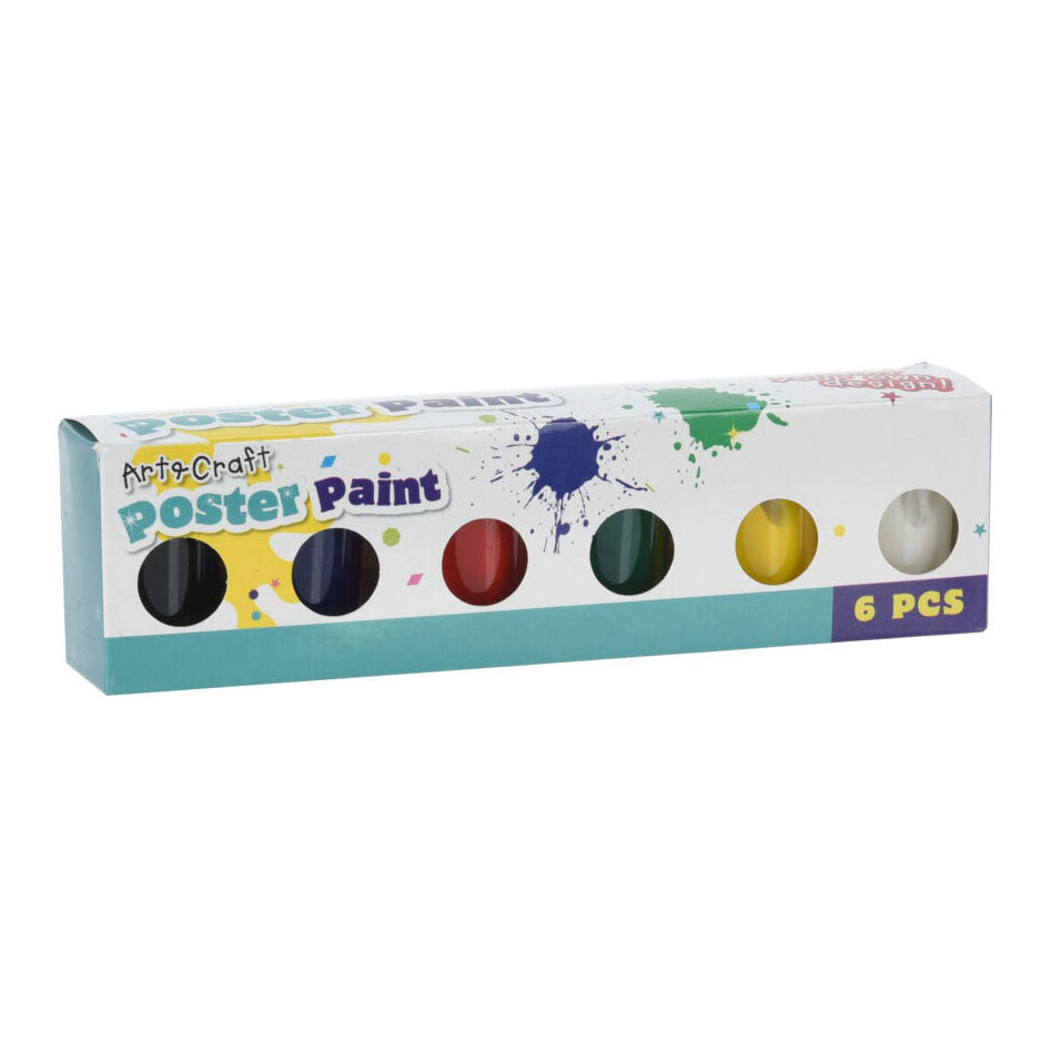 Plakatmaling 20ml, 6 stk.