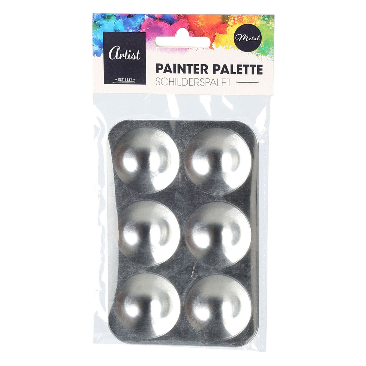 Metal maleri palette