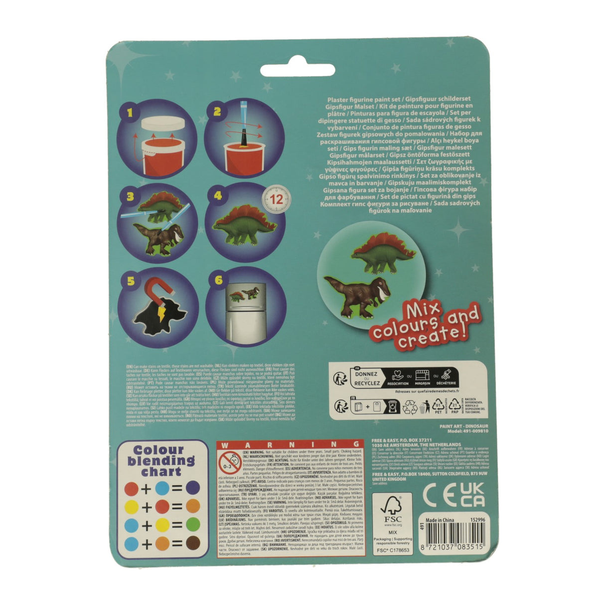 Gips hobby sæt design