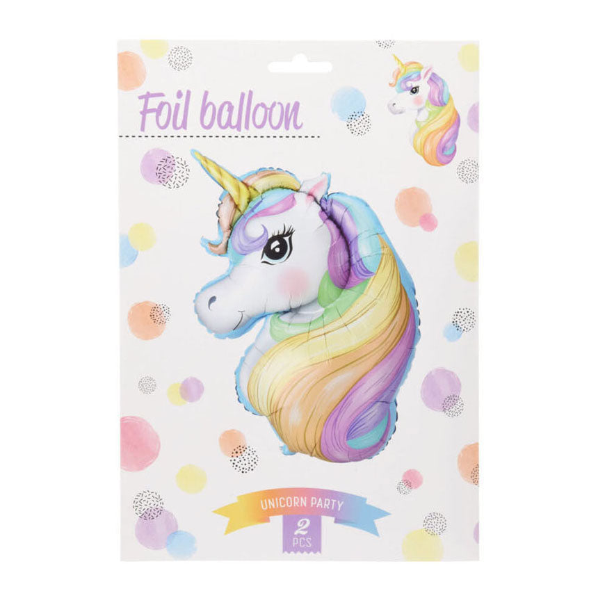 Folie ballon enhjørning