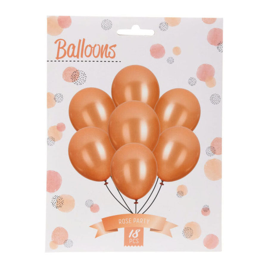 Balloner 18 pcs. 12 tommer lyserød g
