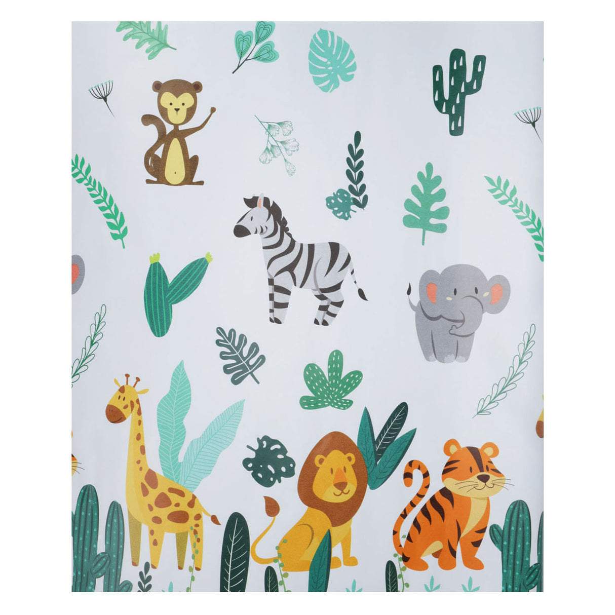 Gaveindpakning Paper Jungle Animals, 70x400cm