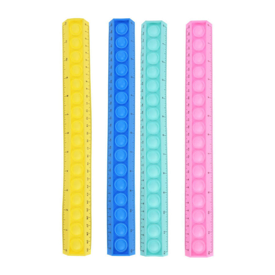 Pop it lineal silikone, 31 cm