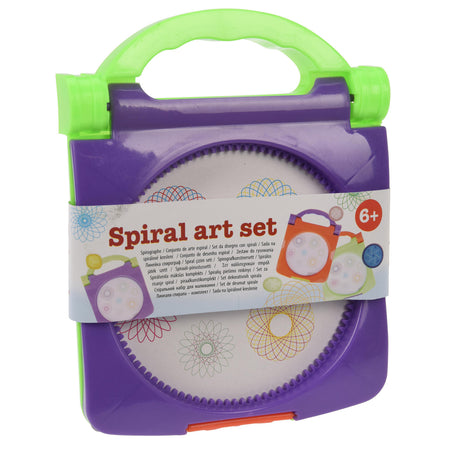 Tegnespiral spirograf sæt