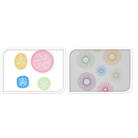 Tegnespiral spirograf sæt