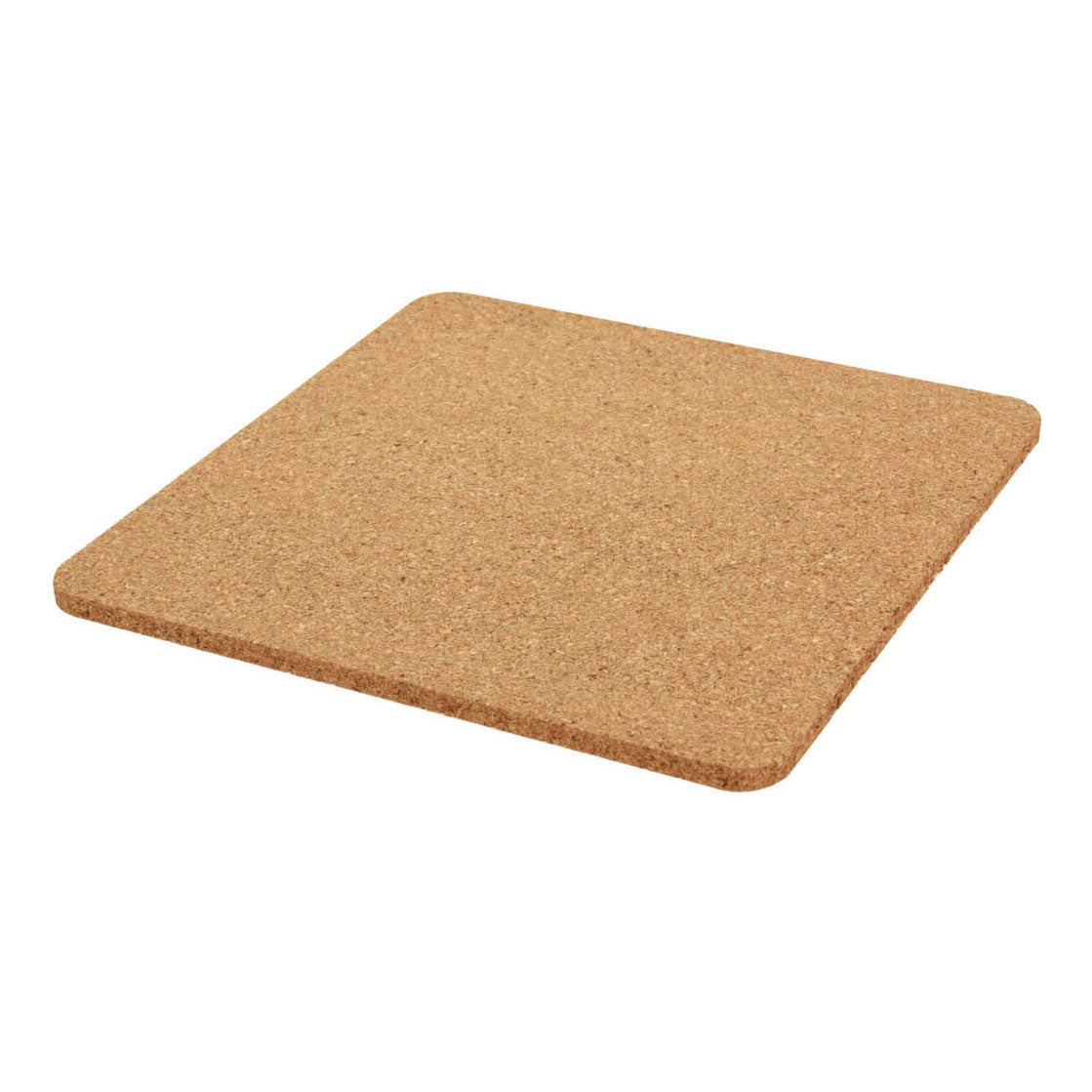 Coaster kork firkant, 6 stk.