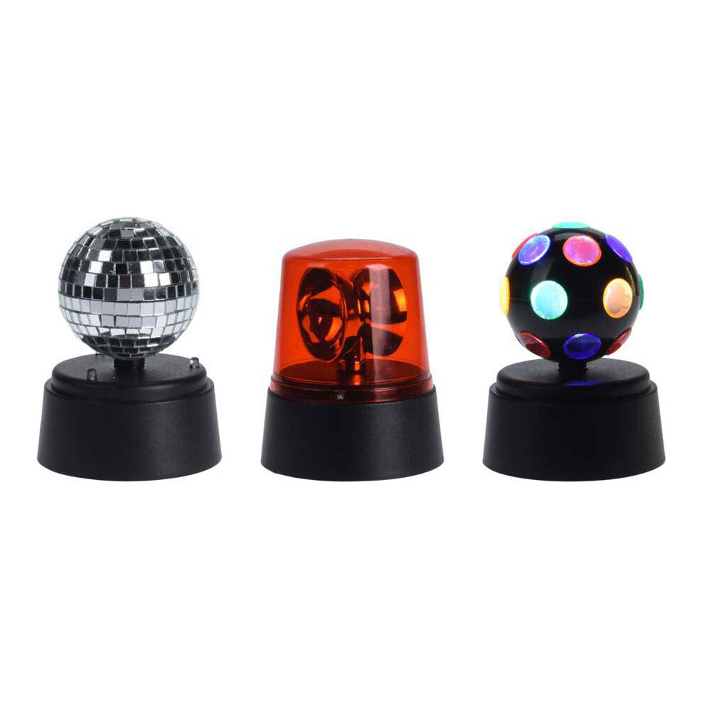 Disco lampe sæt, 3 stk.