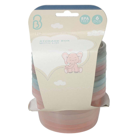 Baby opbevaringsboks, 6 stk.