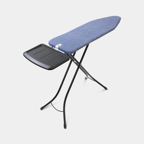 Brabantia strygebræt m 124x38cm denimblå med dampholder