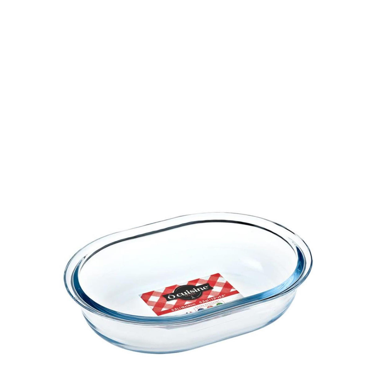 Arcuisine ovnfad oval 19cm glas