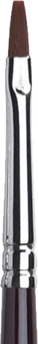 Winsor newton galeria - akryl pensel - et strøg - flad form - kort håndtag - 3 mm