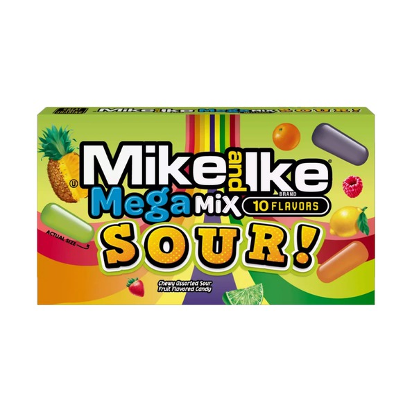 Mike og Ike mega mix sur teaterboks (12x 120gr)