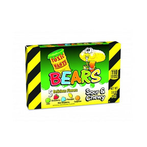 Giftig affald gummibjørne teaterboks (12x 85gr)