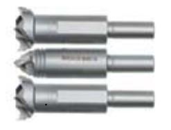 Lamello cabineo aggregatboresæt ø15mm (3 stk)