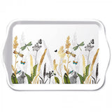 Ambiente bakke melamin prydblomster hvid 13x21cm