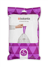 Brabantia perfectfit 10-12 liters affaldssække c dispenser pakke 40 poser