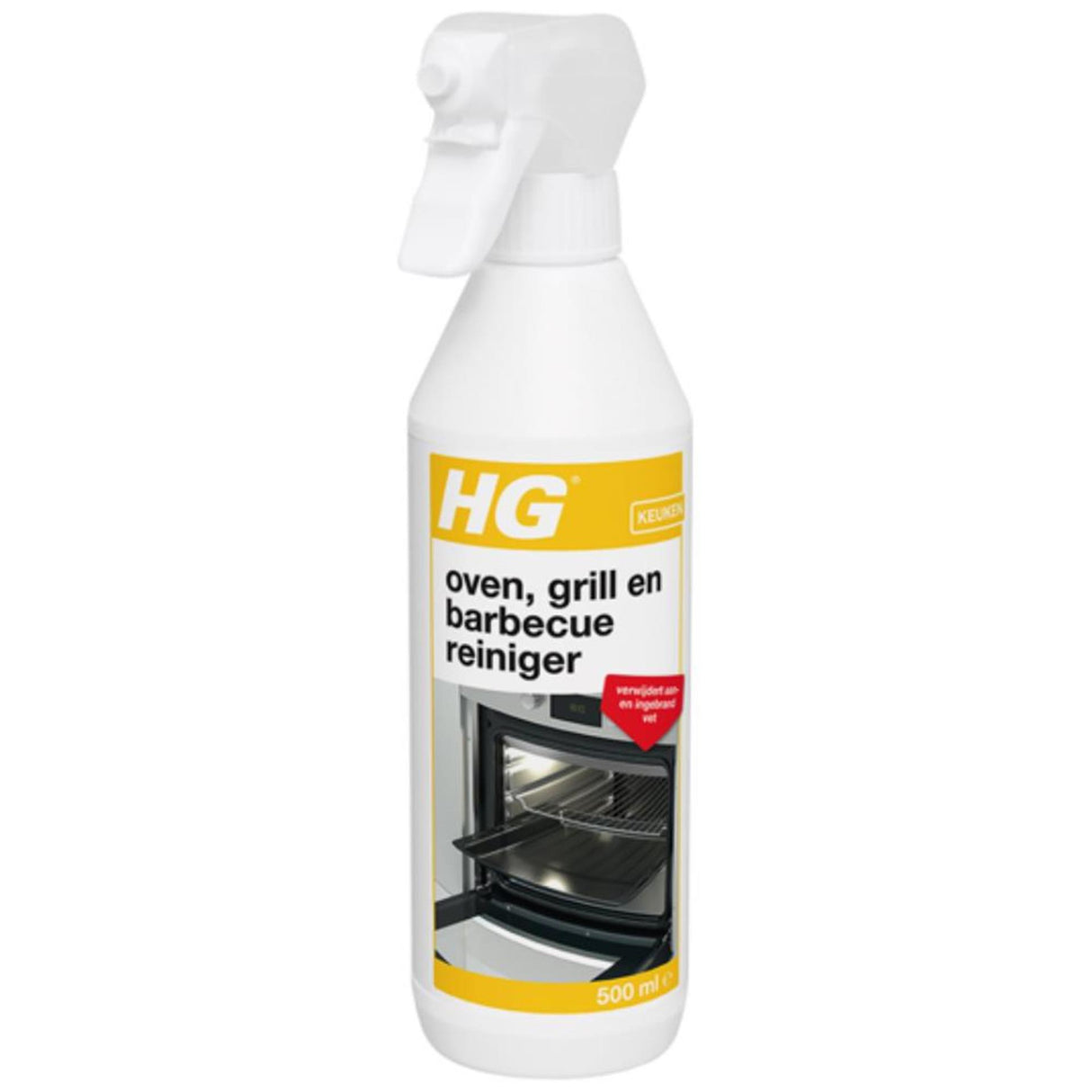 Hg ovn, grill grillrens | den effektive ovnrens spray 500ml