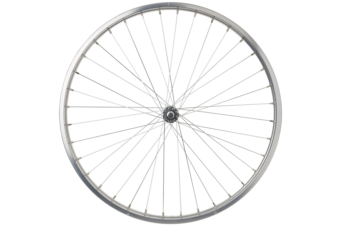 Cordo forhjul 26x1 3 8 22-590 massiv aksel rustfrit stål eger krom