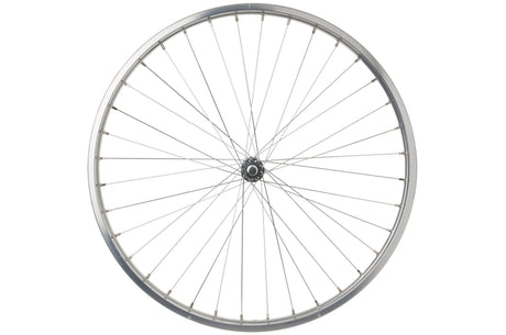 Cordo forhjul 26x1 3 8 22-590 massiv aksel rustfrit stål eger krom