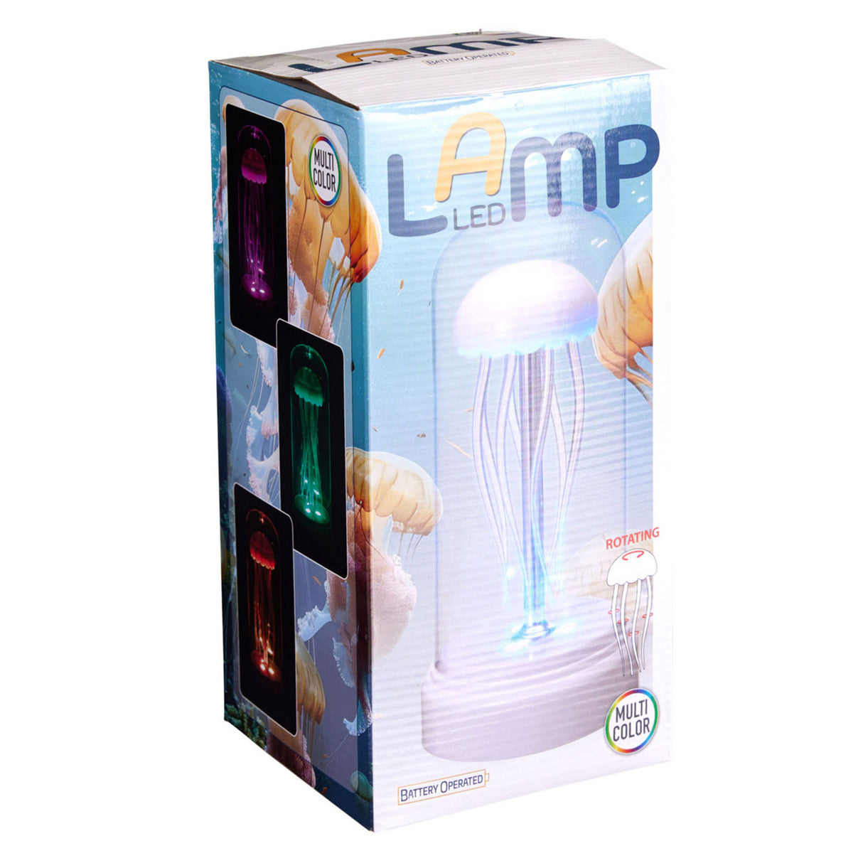 Mulitcolor lamp jellyfish