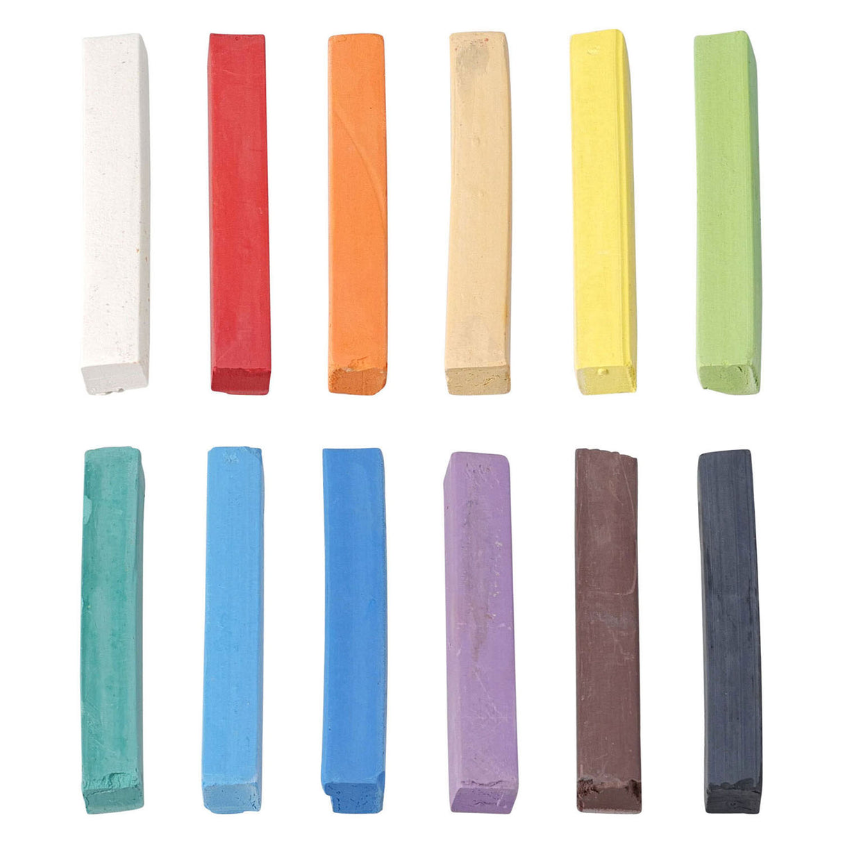 Set pastelkrijt 6,5cm - 12st.