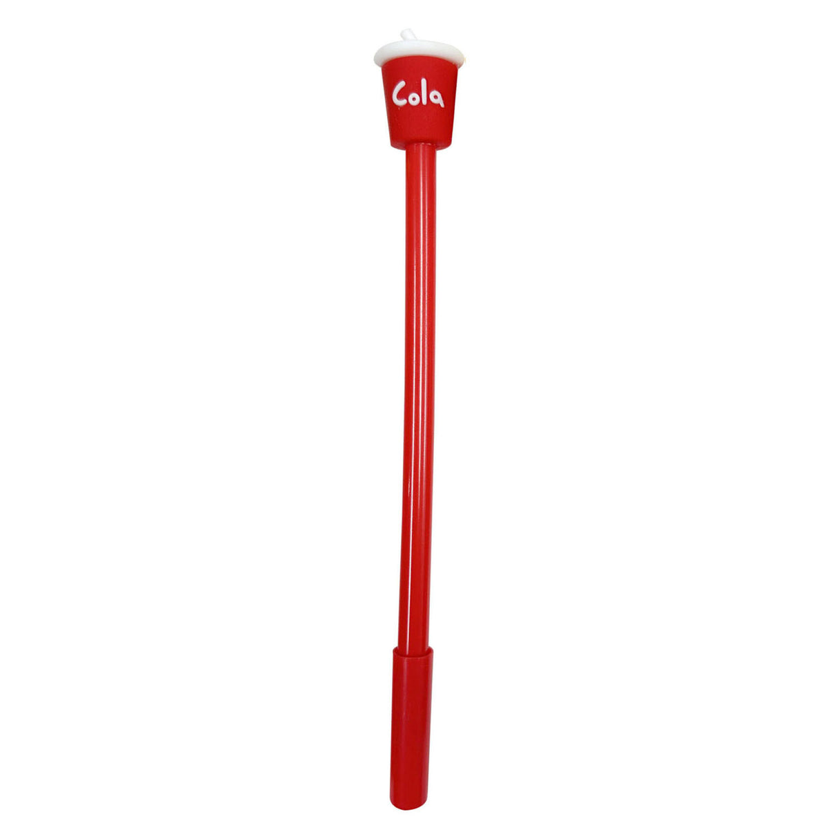 Set gelpennen fastfood in etui, 4 stuks