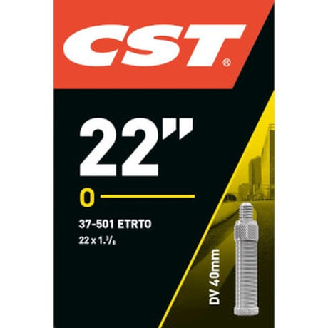 CST indre rør 22 x 1,75 (47-457) DV 40 mm sort