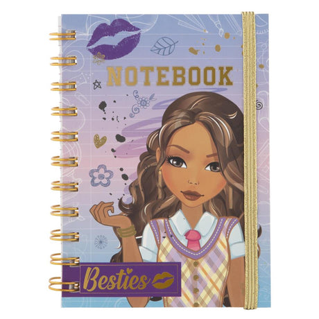 Grafix besties notesbog a6 60 sider