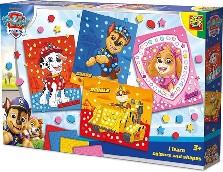Ses paw patrulje - jeg lærer farver og former