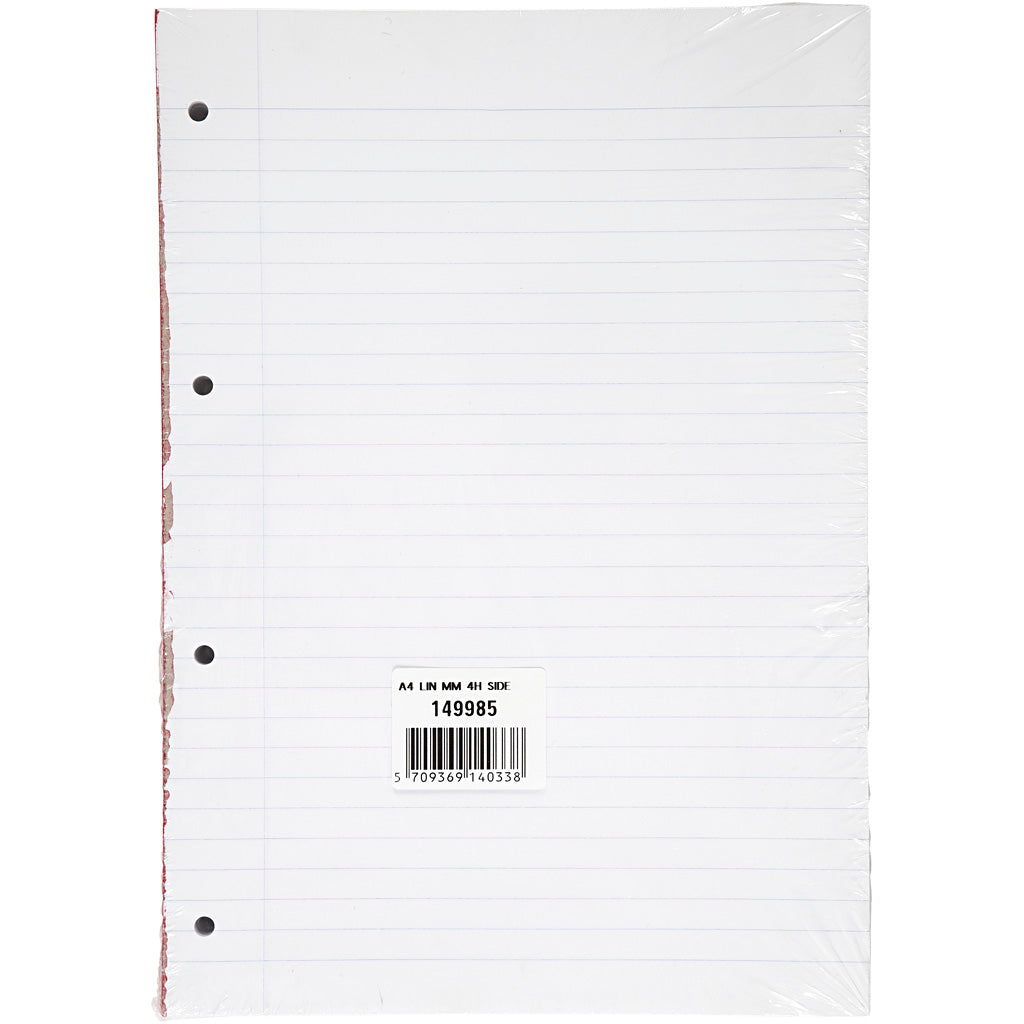 Https: www.cchobby.nl skriveblok-foret-a4-størrelse-21x29-7-cm-5-piece-1-box