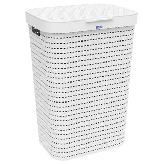 Rotho landvaskeopsamler 55l hvid