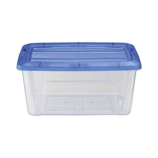 Iris topboks 15l 39x29x18,6 cm blå | 2 stk