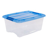 Iris topboks 15l 39x29x18,6 cm blå | 2 stk