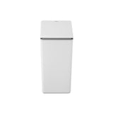 Eko - morandi touch 20 liter - plastik - hvid - affaldsspand