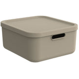 Rotho albula dekorationsopbevaringsboks 20l cappuccino