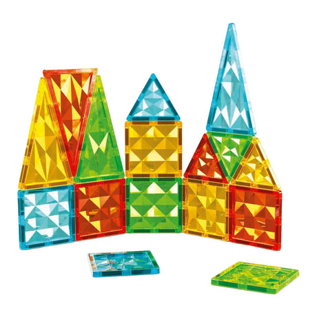 Geomag magnetisk legetøj magnetiske fliser gems 16 byggesæt.