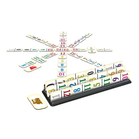 Tactic Mexican Train – brætspil – kompakt udgave – klassisk dominospil – fra 7 år – 2 eller flere spillere