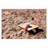 Taktisk klassisk sækkestolsspil - cornhole spil - udendørs spil med 2 brædder