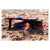 Taktisk klassisk sækkestolsspil - cornhole spil - udendørs spil med 2 brædder