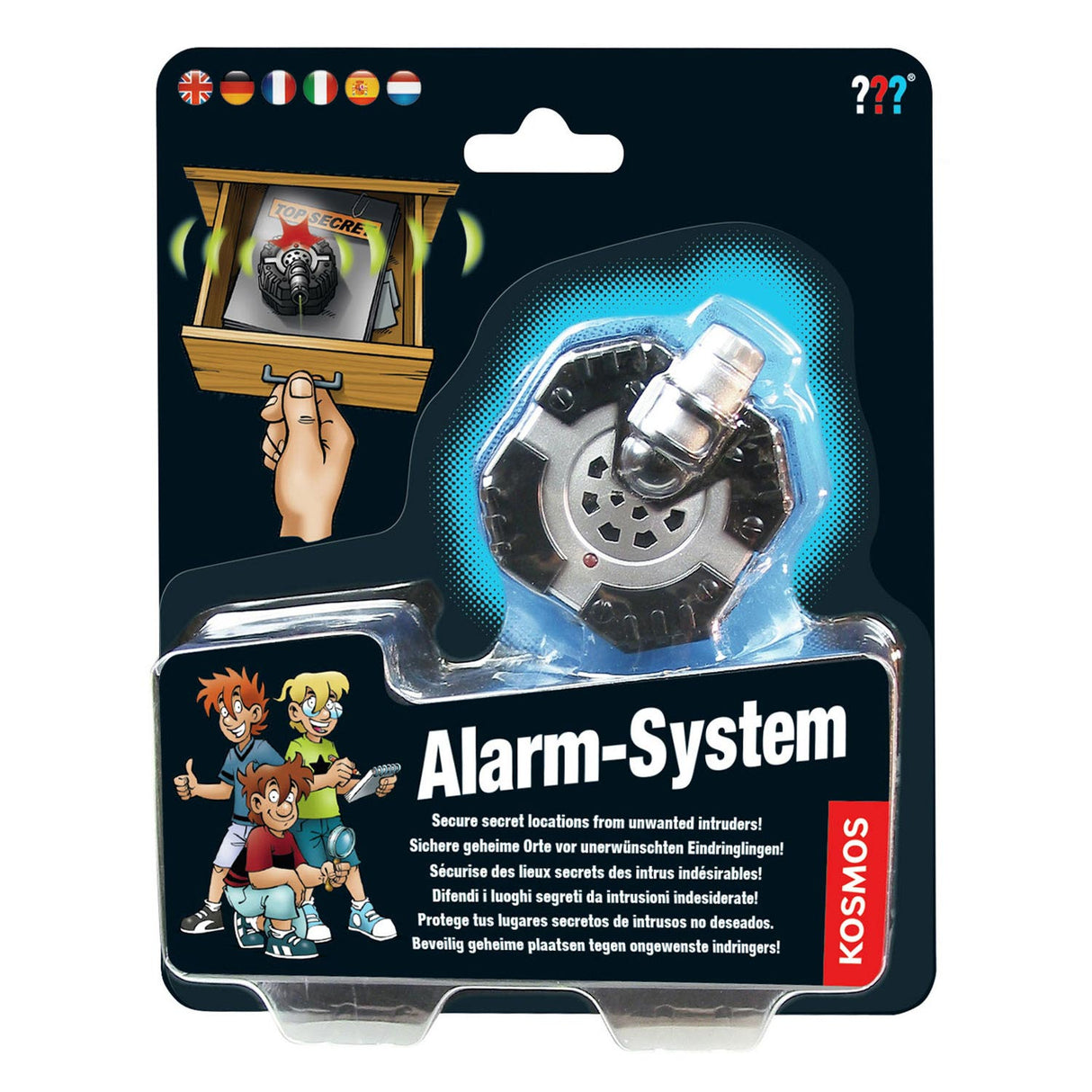 Cosmos hemmelige alarmsystem