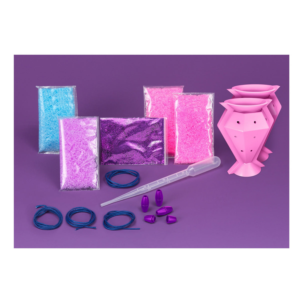 Fremstilling af kosmos glitter diamanter