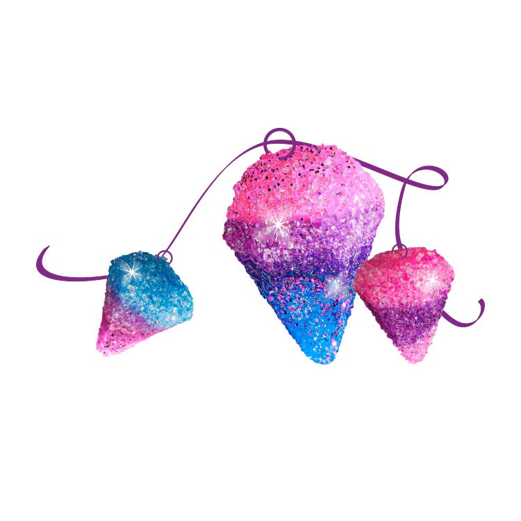 Fremstilling af kosmos glitter diamanter
