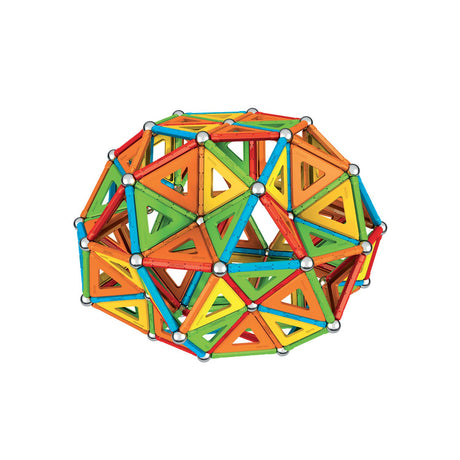 Geomag superfarvepaneler genbrugt - magnetisk byggelegetøj med paneler - 388 dele - fra 3 år