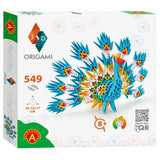 Alexander legetøj origami 3d - påfugl, 549 stk.