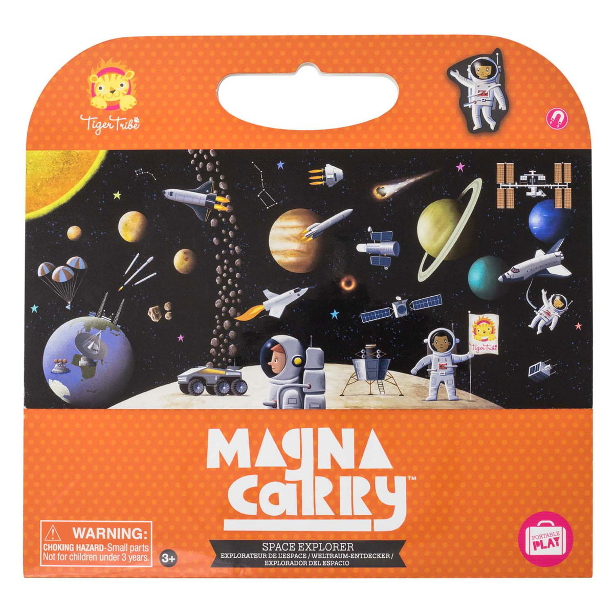 Selecta magna carry - space explorer magnetisk bog